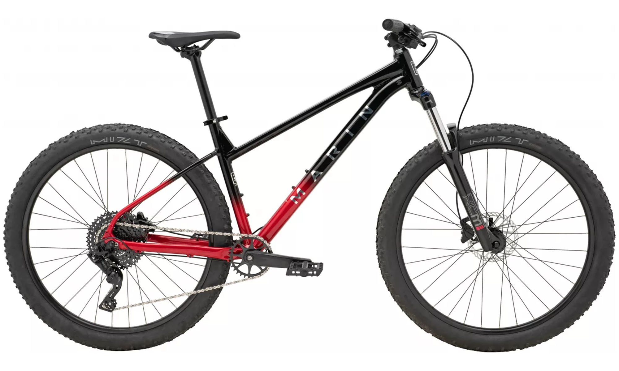 Велосипед Marin WILDCAT TRAIL 3 27,5", размер L, год 2025, черно-красный 